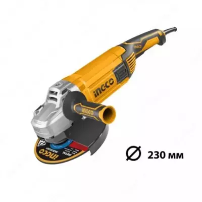  Угловая шлифовальная машина (болгарка) INGCO Industrial AG30008  230 мм (Арт. - 1205255) - 