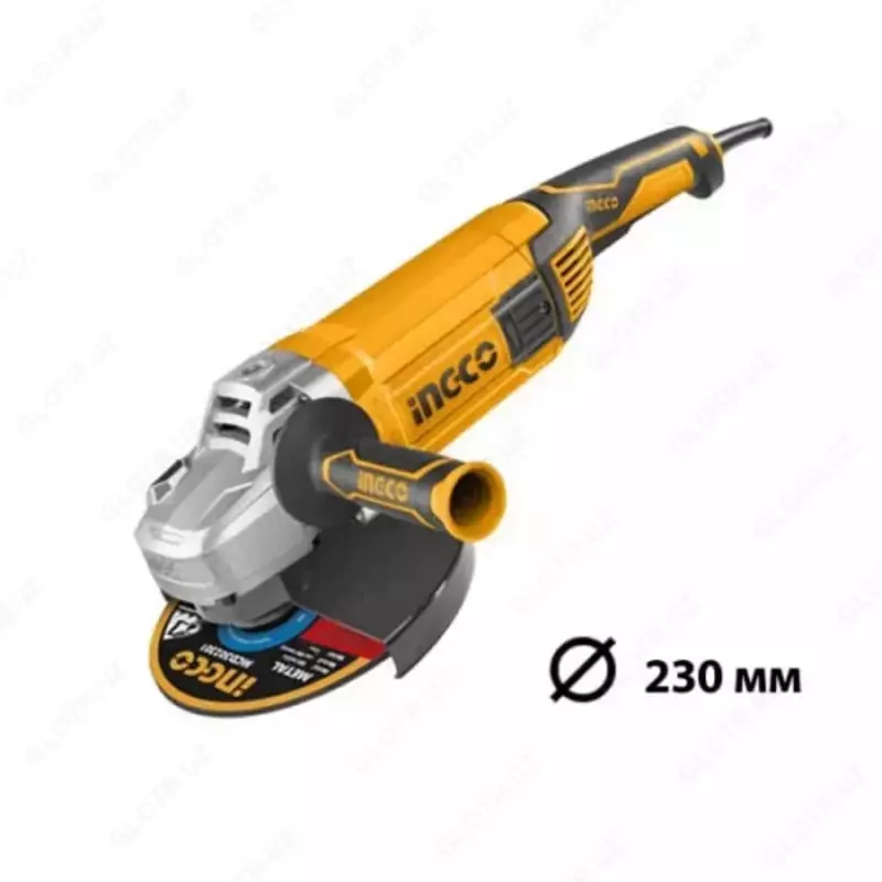  Угловая шлифовальная машина (болгарка) INGCO Industrial AG30008  230 мм (Арт. - 1205255) - 