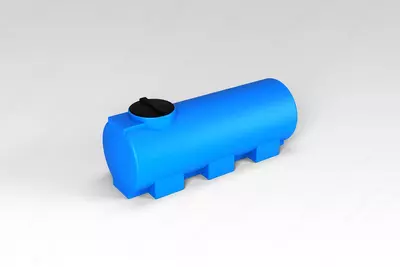   Irplast EVG-500 gorizontal bak  hajmi 500 litr  egilishlar (Art. - 1246398) Moviy