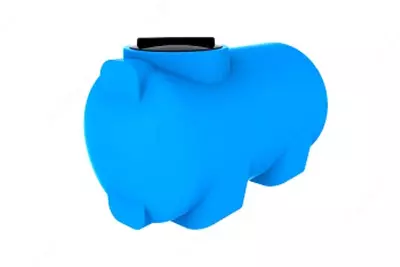  Irplast EVG-500 gorizontal bak  hajmi 500 litr  egilishlar (Art. - 1246398) Moviy Chakana savdo