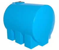 Емкость горизонтальная Ирпласт ЭВГ-5000  объем 5000 литров  усиленная (Арт. - 1246413) Голубая