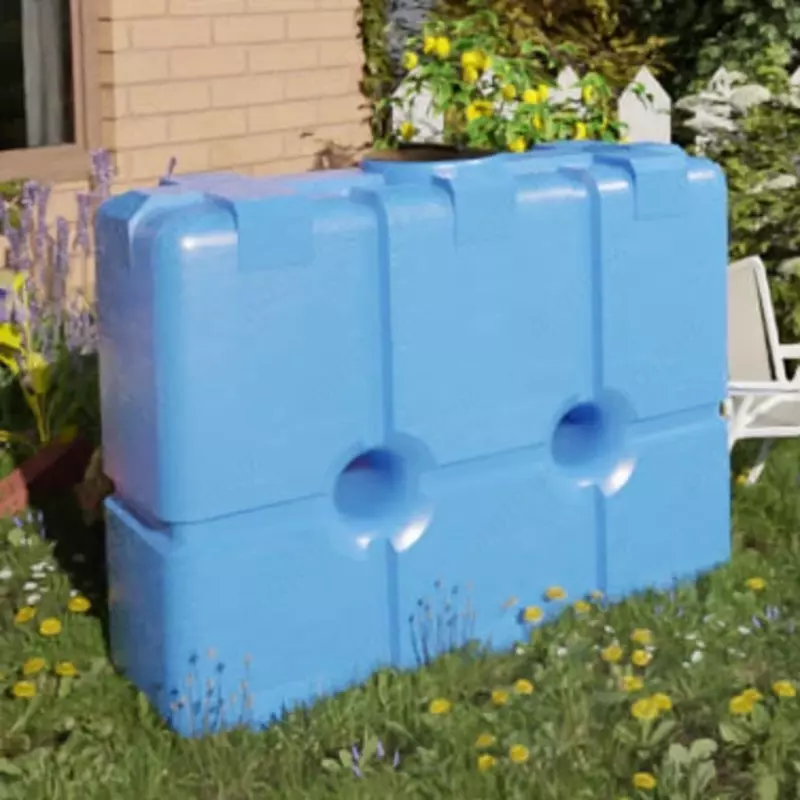   Емкость вертикальная Ирпласт SК 2000  объем 2000 литров (Арт. - 1246486) Голубая