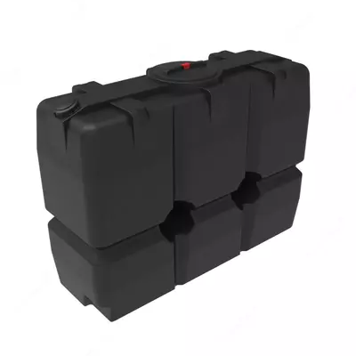 Емкость вертикальная Ирпласт SК 2000  объем 2000 литров (Арт. - 1246534) Черная