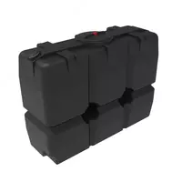 Емкость вертикальная Ирпласт SК 2000  объем 2000 литров (Арт. - 1246534) Черная