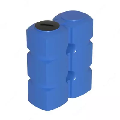 Емкость вертикальная Ирпласт К 1000  объем 1000 литров (Арт. - 1246539) Голубая
