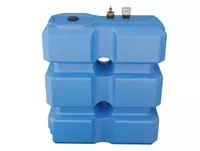 Емкость вертикальная (топливная) Ирпласт КН 1000  объем 1000 л. (Арт. - 1246649) Голубая