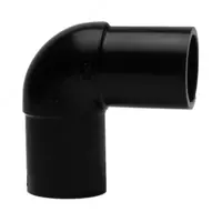 Отвод 2 (d50) черный