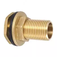 Отвод в бак d=2 удлиненный (латунь)