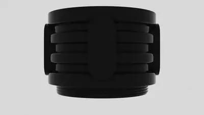 Горловина удлиняющая чёрная 500/800 мм