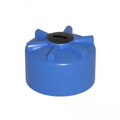 Ёмкость ЭВЛ 700 л белая с отводом  крышка 450 мм