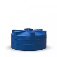  Ёмкость ЭВЛ 700 л белая с отводом  крышка 450 мм - 