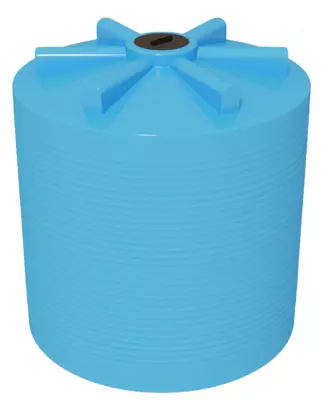 Ёмкость ЭВЛ 5000 л голубая усиленная