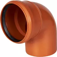  Наружный отвод (полиэтилен) 87° 110 мм (Арт. - 1249568) - 