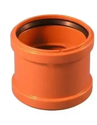  Kanalizatsiya muftasi (tashqi) Ø110  polietilen (1249574-modda) - 
