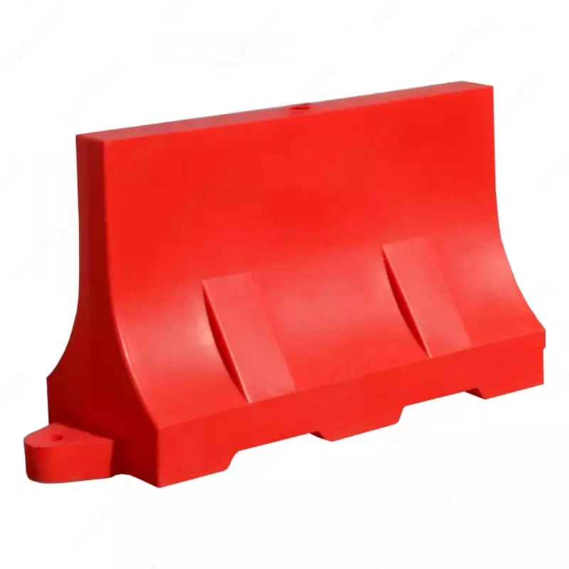 Блок-барьер дорожный водоналивной (пластик)  1500 мм (Арт. - 1249577) Красный