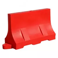 Блок-барьер дорожный вставной (пластик)  1500 мм (Арт. - 1249584) Красный