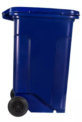   Мусорный контейнер (мобильный) 240 литров  пластик (Арт. - 1249586) Синий
