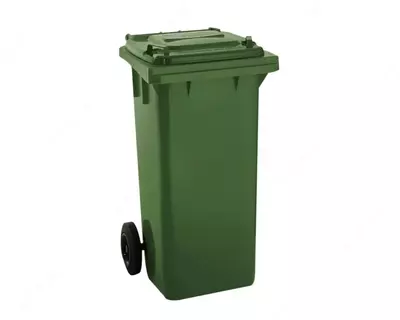  Chiqindi konteyneri (mobil) 240 litr  plastik (1249588-modda) Qizil - 