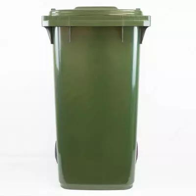   Chiqindi konteyneri (mobil) 240 litr  plastik (1249588-modda) Qizil