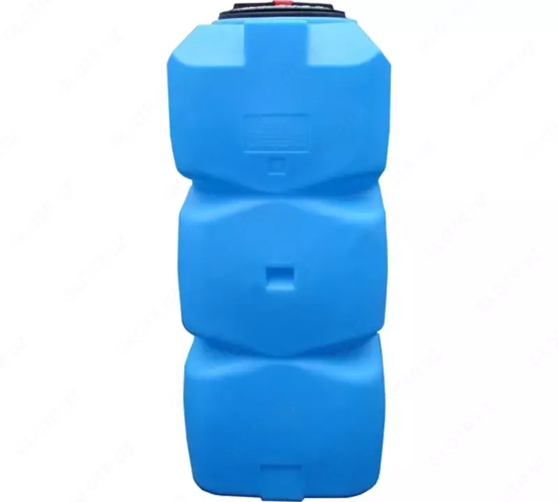 500 litr sig‘im vertikal ko‘k rang chiqish bilan