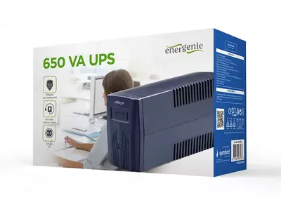  Источник бесперебойного питания Energenie EG-UPS-B650  650 ВА (Арт. - 1305494) Только в розницу