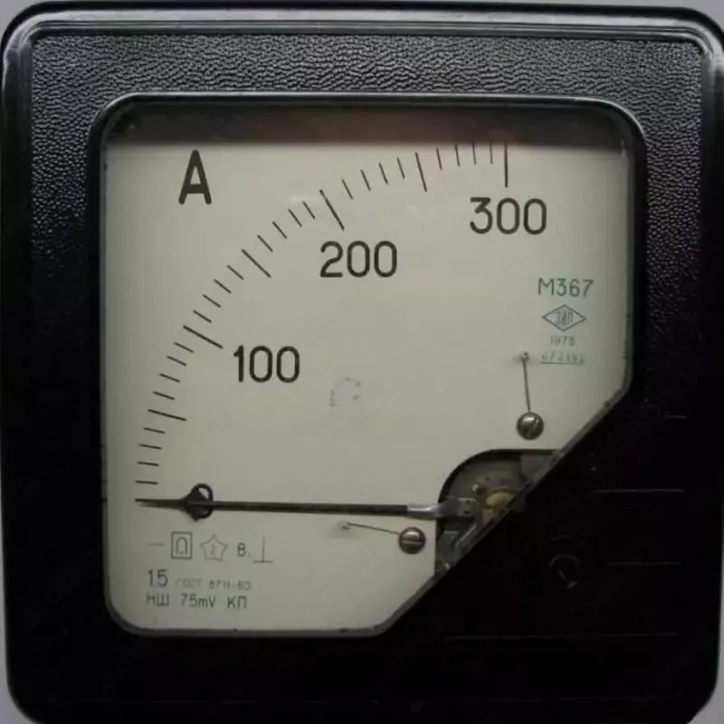  Амперметр постоянного тока М-367  750А (Арт. - 1305605) - 