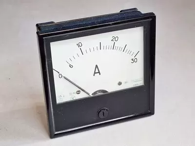 Амперметр Э365-1  30 А  включение через трансформатор тока со вторичным током 1 А (Арт. - 1305608)