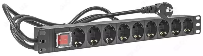 9-uyali elektr rozetkasi bloki SNR-PDU-09S-1 (1305991-modda)