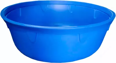 Бассейн 2000 л голубой пластиковый
