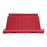  Блок дорожный водоналивной красный 2000 мм - 