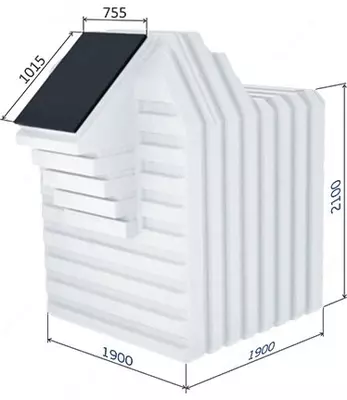 Пластиковый погреб Тингард Т2500 подземный