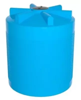 Ёмкость ЭВЛ 9000 л голубая усиленная для хранения воды