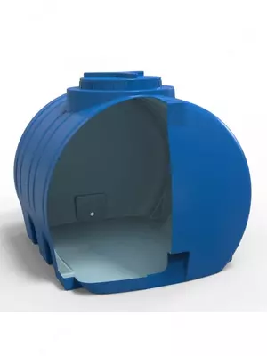   AUTO 1000 л ko‘k rangli chiqishli sig‘im