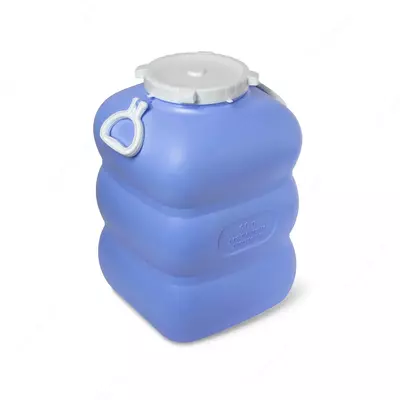 40 l tutqichli binafsha plastik flyaga