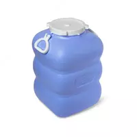 60 l tutqichli binafsha plastik flyaga