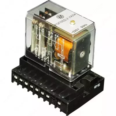 Реле промежуточное РЭП‑38Д‑2 220 В AC  универсальное электромагнитное реле (Арт. - 1308911)