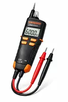  Raqamli qolda ushlab turiladigan sinov qurilmasi (multimetr) Texenergo TE00101873  AC/DC 600 V  IP20 (1309928-modda) - 