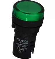 LED signal indikatori AD22‑22DS/B  220 VAC (1310241-modda) Yashil
