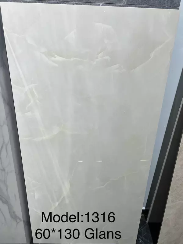 Мрамор Глянцевая плитка 60×120 см