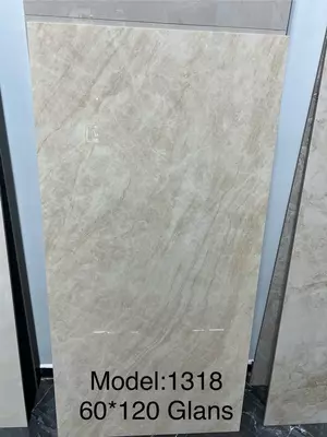 Мрамор Глянцевая плитка 60×120 см.