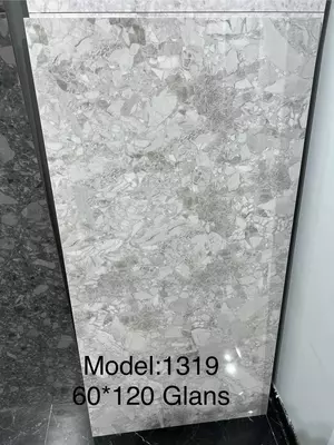 Мрамор Глянцевая плитка 60×120