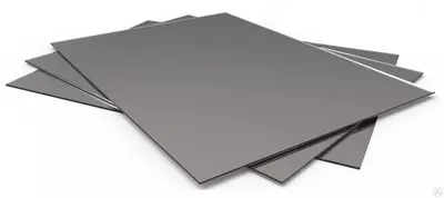 ПВХ-металл PLASTFOIL FERROPLAST 1000x2000 метал-0