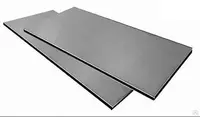  ПВХ-металл PLASTFOIL FERROPLAST 1000x2000 метал-0 6 мм пвх0 8 RAL 7030 izolyux