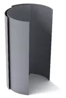  ПВХ-металл PLASTFOIL FERROPLAST 1000x2000 метал-0 6 мм пвх0 8 RAL 7030 - izolyux