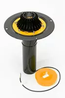 PLASTFOIL VORTEX isitishli tom qabul qiluvchi D=160 mm