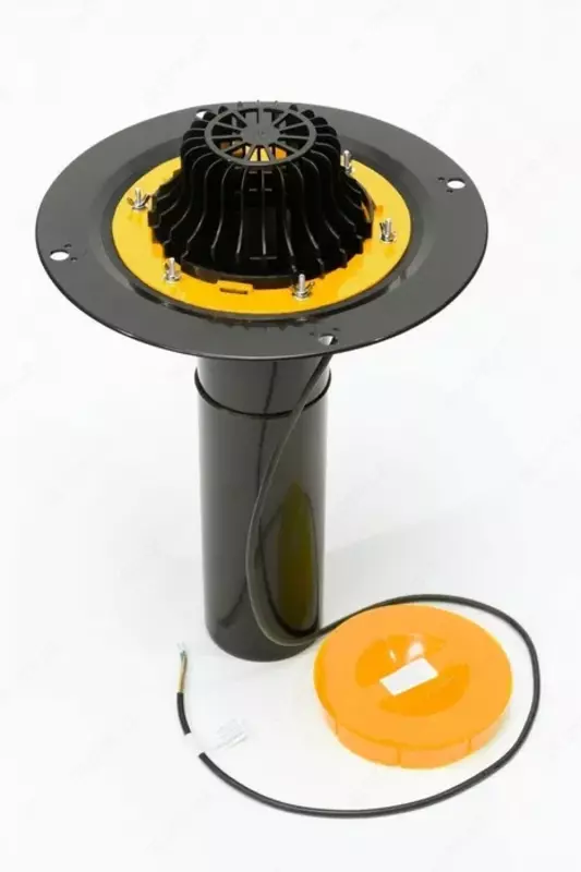 PLASTFOIL VORTEX isitishli tom qabul qiluvchi D=160 mm