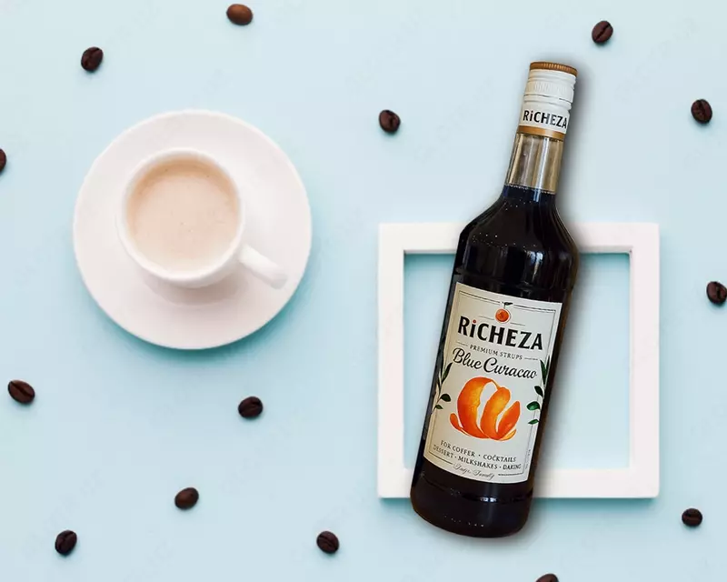 Сироп RiCHEZA Блю Кюрасао Только в розницу