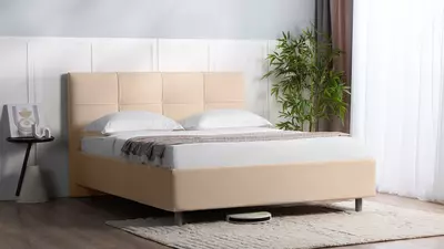 Кровать Elisa nova Тк. Casanova Milk 160x200 - от 8 150 000 сум / шт