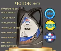 Unil Opal 0W20 FE-GF6 motor moyi - yuqori texnologiyali sintetik moy