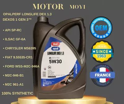 Моторное масло Unil Opal Longlife Dex 1.3 5W30 — премиальное масло
